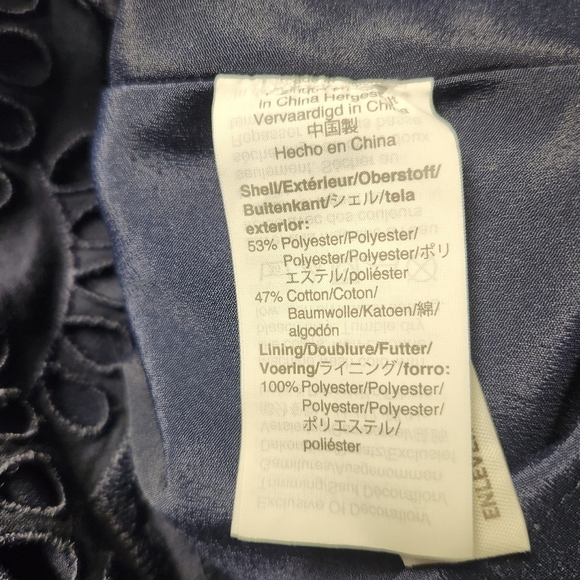 J. CREW Embroidered Midi Dress Sz. 2 - Picture 7 of 8